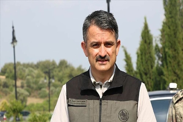 Tarım ve Orman Bakanı Pakdemirli'den orman yangınıyla ilgili flaş açıklama