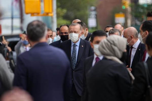 Cumhurbaşkanı Erdoğan: New York'ta Türkevi Binası Açılış Töreni'nde açıklamalarda bulundu