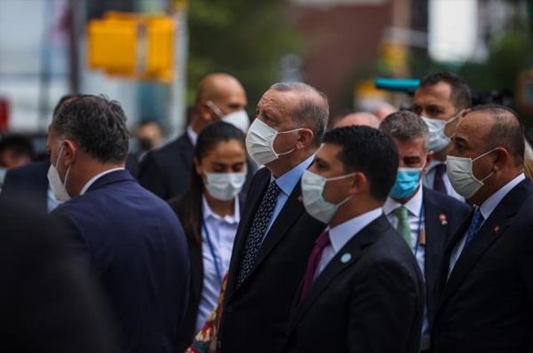 Cumhurbaşkanı Erdoğan: New York'ta Türkevi Binası Açılış Töreni'nde açıklamalarda bulundu