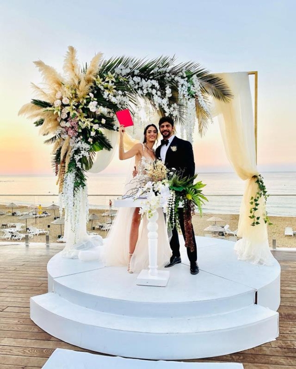 Eski Survivor yarışmacısı Melisa Emirbayer Sami Hamidi ile evlendi