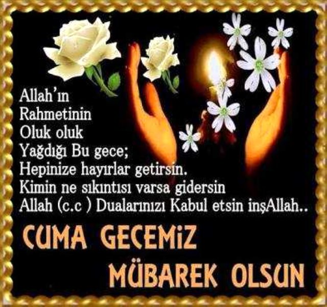 En güzel ve anlamlı cuma mesajları