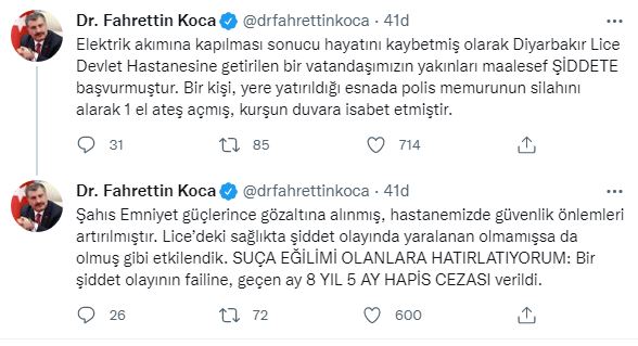 Ölen hastanın yakınlarından sağlık çalışanlarına saldırı!