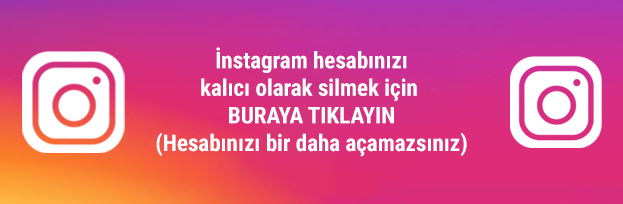 İnstagram kalıcı hesap silme, hesap askıya alma nasıl yapılır? İnstagram hesap kapatma linki - Kalıcı, Geçici İnstagram Silme Nasıl Yapılır?