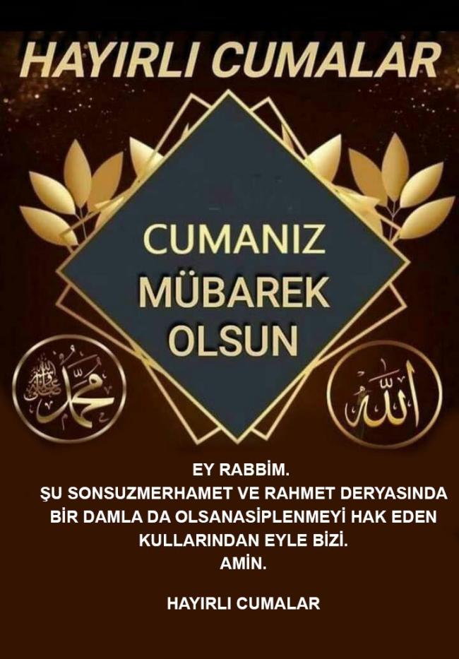 10 Ocak 2025 en güzel, resimli, ayetli Cuma mesajları!