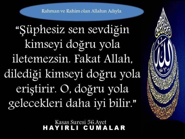 10 Ocak 2025 en güzel, resimli, ayetli Cuma mesajları!