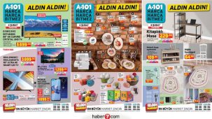 4 Şubat A101 Aktüel Kataloğu! Televizyon, mobilya, beyaz eşya, dokuma ve besin eserlerinde...