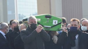 Bursa İnegöl Belediye Lideri Taban'ın babası, son seyahatine uğurlandı