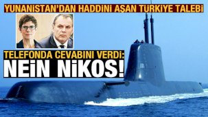 Yunan bakanının Türkiye talebine Alman mevkidaşından telefonda karşılık: Nein Nikos