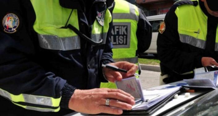 3 bin 549 araç trafikten men edildi