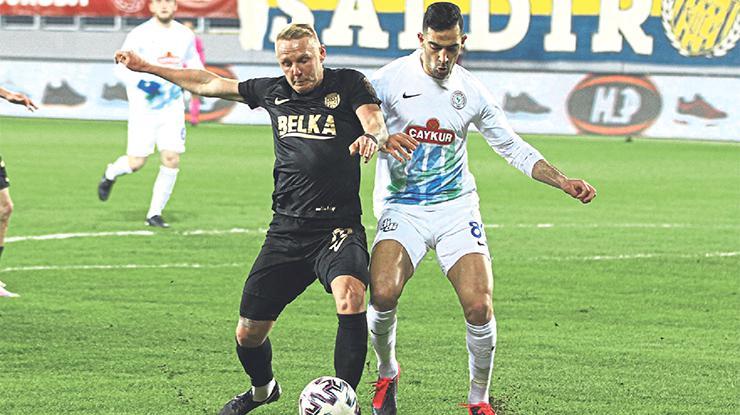 Ankaragücü ile Çaykur Rize 1 puanla yetindi