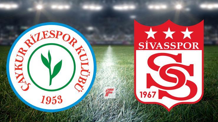 Çaykur Rizespor - Sivasspor canlı