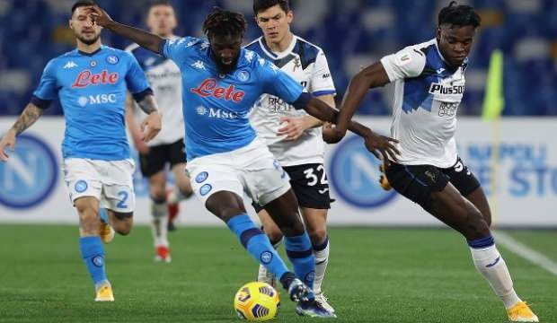 Napoli-Atalanta maçında gol sesi çıkmadı!