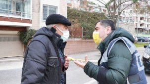 Polisten vatandaşa, 'Siz bizim aklımızla mı oynamaya çalışıyorsunuz?' tepkisi