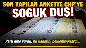 Son dakika: Son ankette CHP'ye soğuk duş! Parti tabana vurdu, bu kadarını beklemiyorlardı