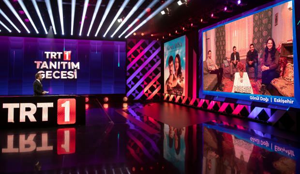 “TRT 1 Tanıtım Gecesi”nde değişim seyircinin beğenisine sunuldu