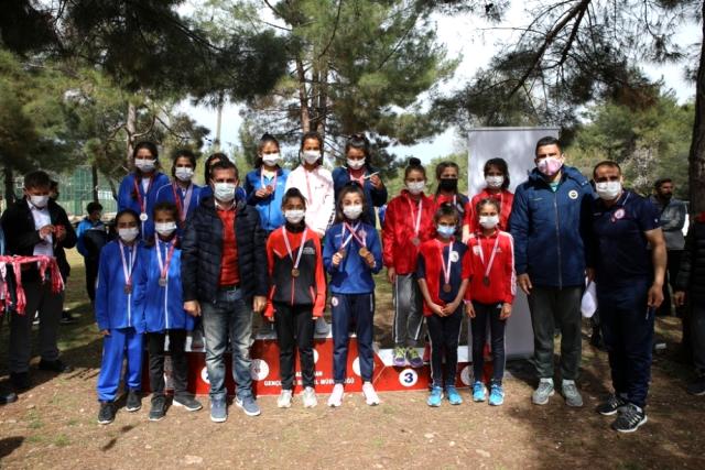 Adıyaman'da 255 atlet yarıştı