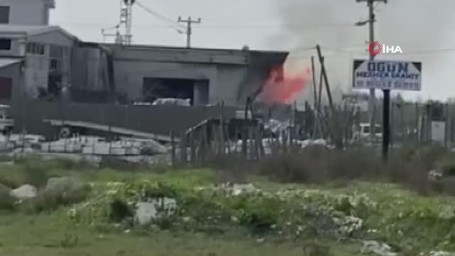 Son dakika! Geri dönüşüm fabrikasında yangın