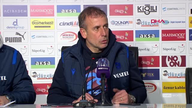 SPOR BB Erzurumspor - Trabzonspor maçının ardından