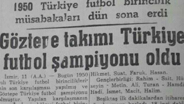 1959 öncesi şampiyonluklar için TFF'ye bir müracaat daha geldi