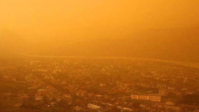 Afrika'dan gelen toz taşınımı için çok önemli uyarı : Bugün ve yarın dışarı çıkmayın