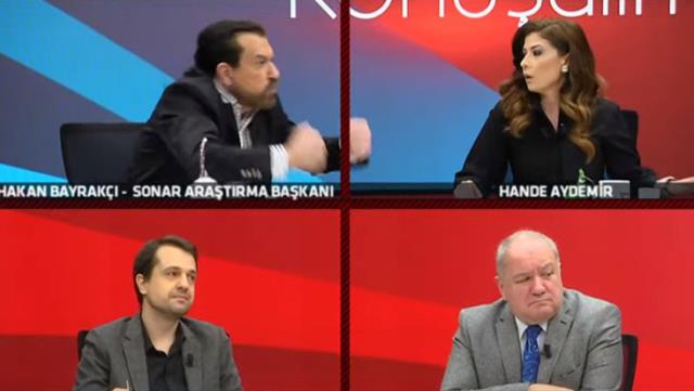 Konukların Masaları Yumrukladığı Canlı Yayın!