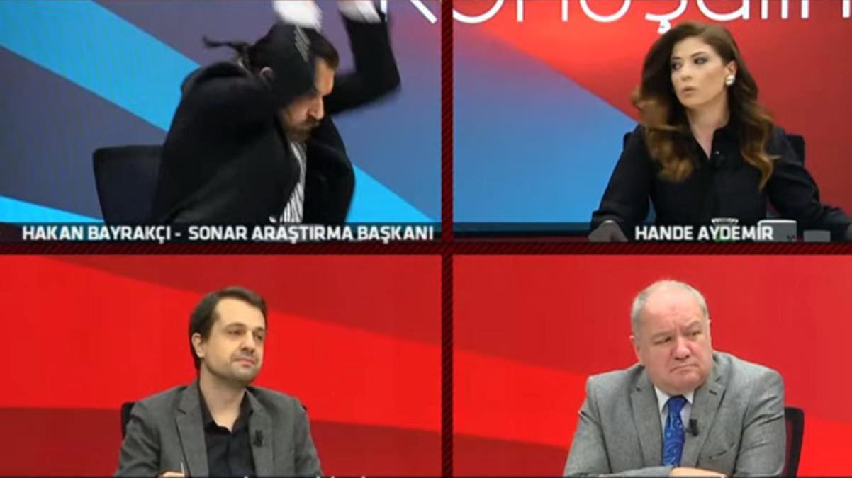 Konukların Masaları Yumrukladığı Canlı Yayın!