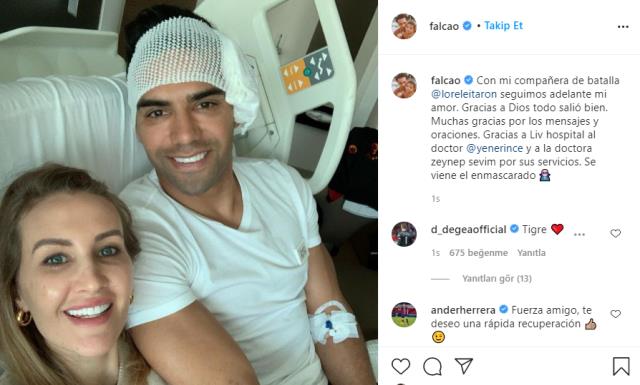 Sakatlıklardan bıkan Falcao'dan bildiri var: Maskeli adam geliyor