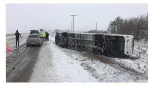 Konya'da Meydana Gelen Trafik Kazası İle İlgili Rusya'nın Ankara Büyükelçiliğinden Açıklama