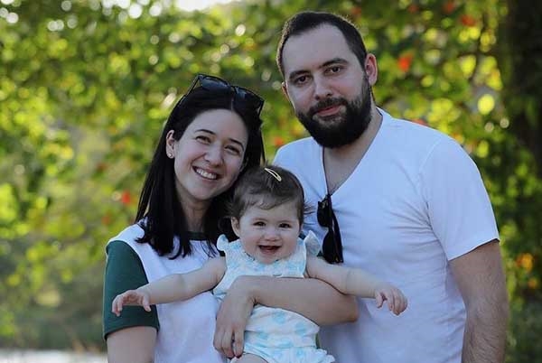 Banu Ilıcalı'dan eşi Efe Ceyhun'a romantik bildiri