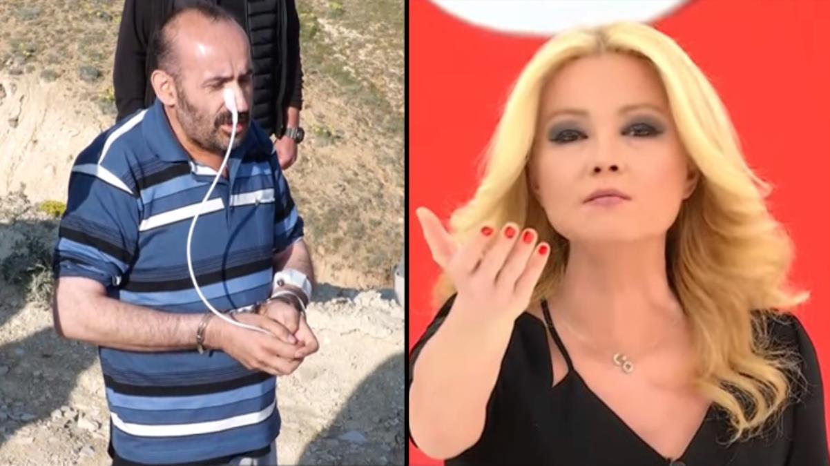 Müge Anlı&#039;nın programında cani adamın sevgilisini öldürdüğü anları soğukkanlılıkla anlattığı görüntüler ortaya çıktı