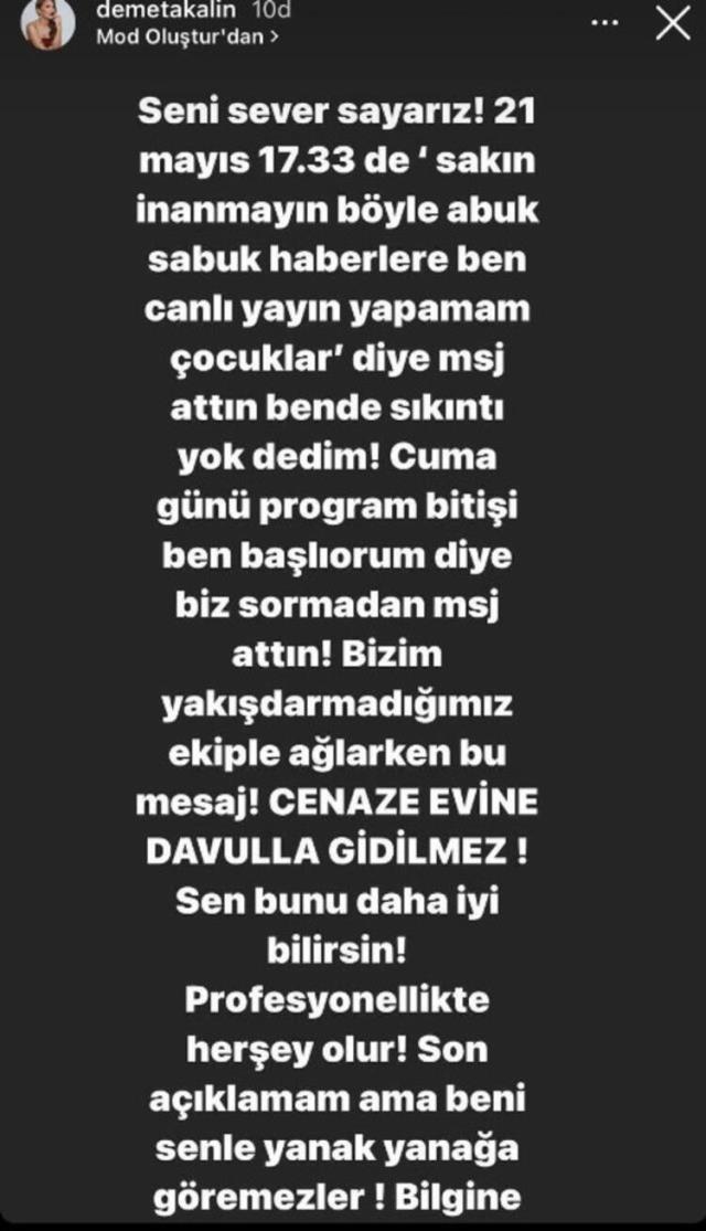 Seda Sayan ve Demet Akalın program yüzünden birbirine girince yapım şirketi araya girdi