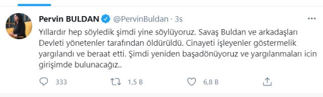 Sedat Peker'in İddialarına Pervin Buldan'dan yorum: Yargılanmaları için teşebbüste bulunacağız