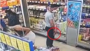 Markette alışveriş yapan kadının etek altı fotoğrafını çeken şahıs serbets bırakıldı
