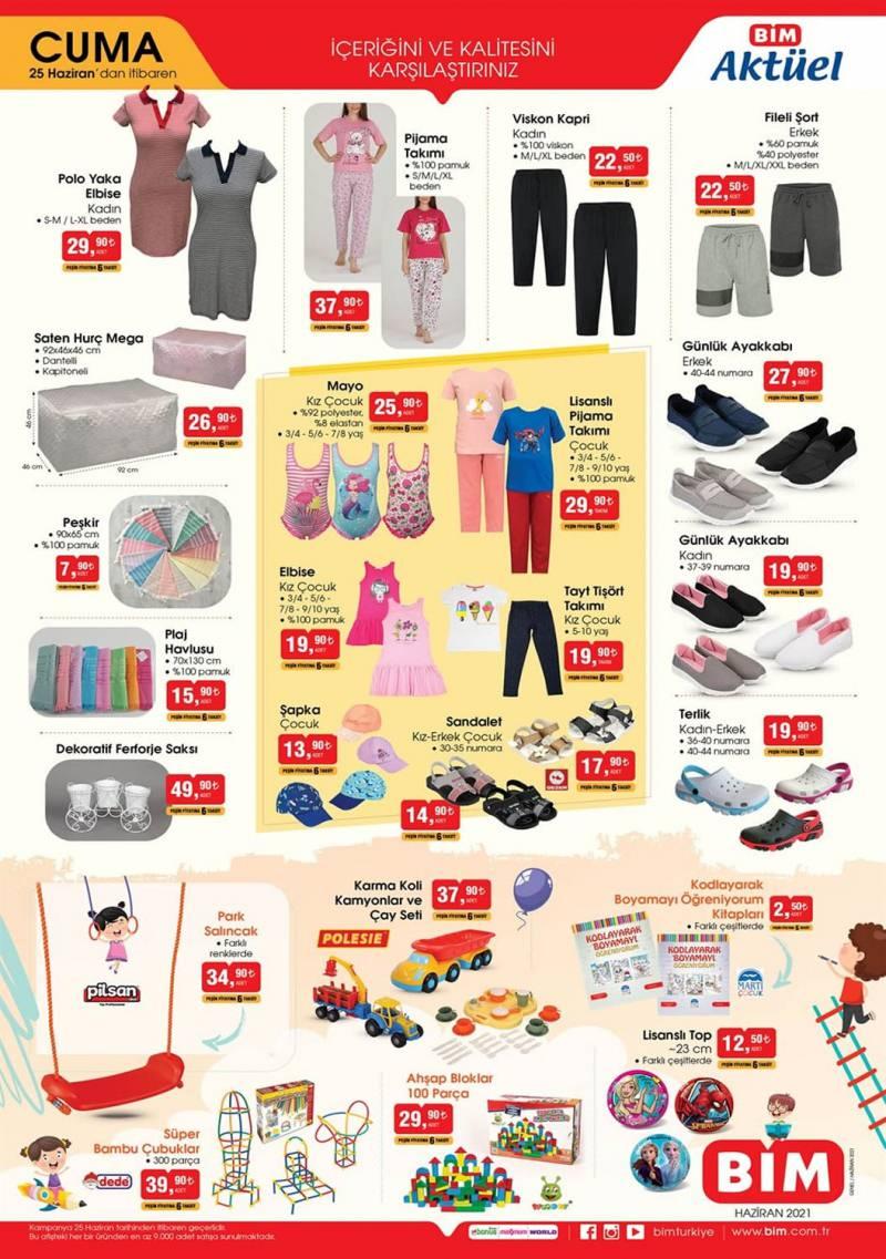25 Haziran BİM Aktüel Kataloğu! Derin dondurucu, züccaciye, su sebili ve elektronik ürünlerde..