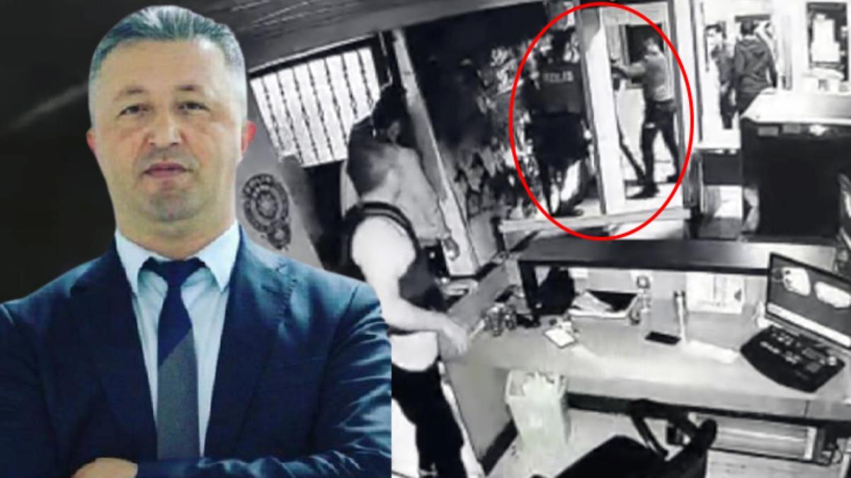 Esenyurt Polis Merkezi'nde şüpheli bir şekilde ölen güvenlik amiri Birol Yıldırım'ın son görüntüleri ortaya çıktı