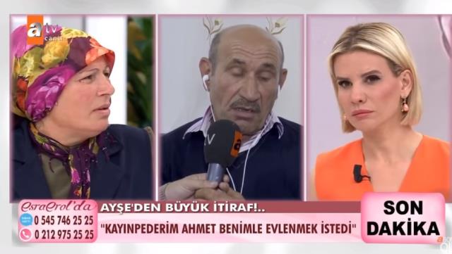 Esra Erol'da cinayeti itiraf eden kadından bir bomba daha: Eşimden boşanınca kayınpederim benimle evlenmek istedi