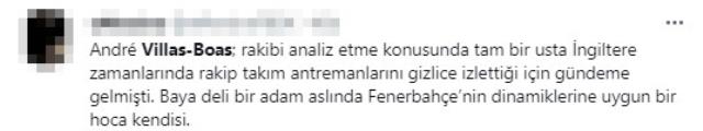 Fenerbahçe'nin yeni hocasının Villas-Boas olacağı iddiaları taraftarı heyecanlandırdı