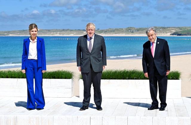 G7 Zirvesi'nin 2'nci günü sona erdiG7 liderlerinden gelişmekte olan ülkeler için Çin'e rakip olacak altyapı finansmanına onay