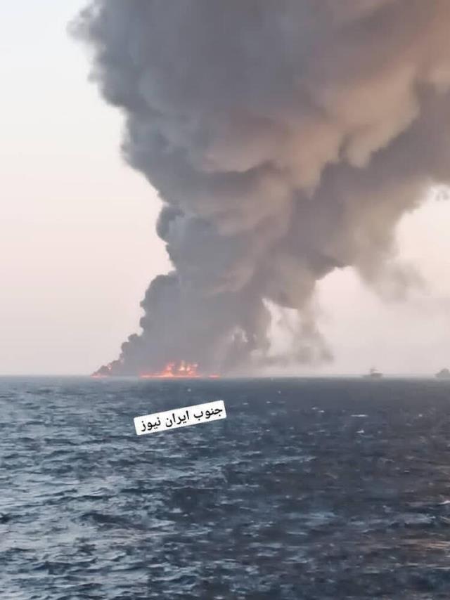 İran'ın en büyük savaş gemisi battı