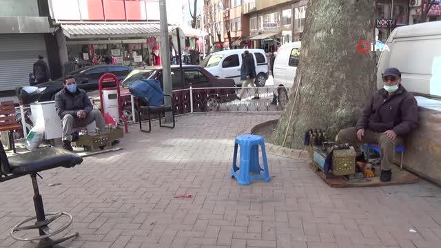 Park yapılacak diye kapalı alanları yıkılınca ortada kaldılar