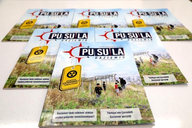 Pusula Gaziemir İzmir?İn Çernobil?İni Manşetine Taşıdı