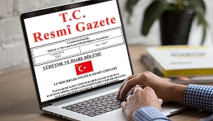 Resmi Gazete'de yayınlandı!