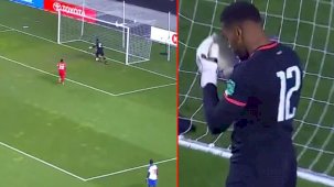Dünya, Haiti Milli Takım kalecisinin kendi kalesine attığı garip golü konuşuyor