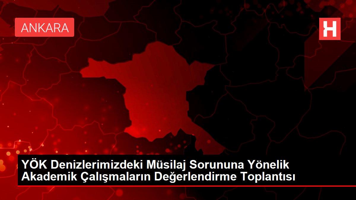 YÖK Denizlerimizdeki Müsilaj Sorununa Yönelik Akademik Çalışmaların Değerlendirme Toplantısı