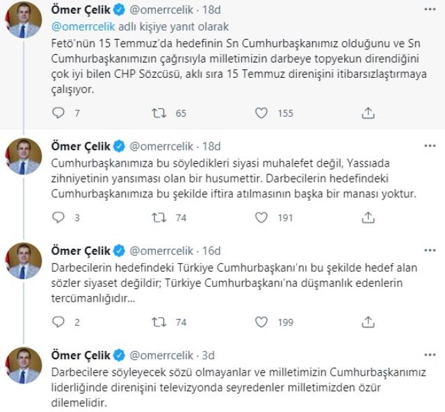 CHP'li Öztrak'ın tepki çeken "15 Temmuz" sözlerine AK Partili Çelik'ten sert yanıt: Ahlak dışı bir düşmanlık