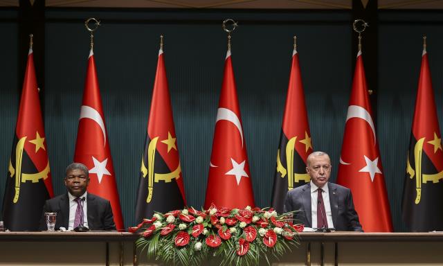 Cumhurbaşkanı Erdoğan: "Türkiye, terörle mücadelede kendisini ispatlamış bir ülke olarak, Angola'nın yanında yer alacaktır"