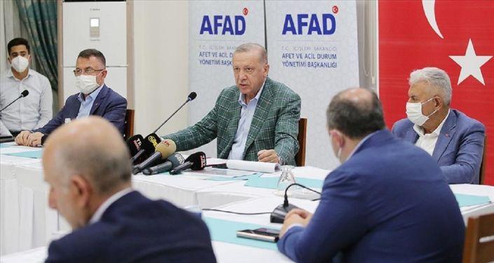 Cumhurbaşkanı Erdoğan: Muğla&#039;da yaptığı incelemelerden sonra açıklamalarda bulundu