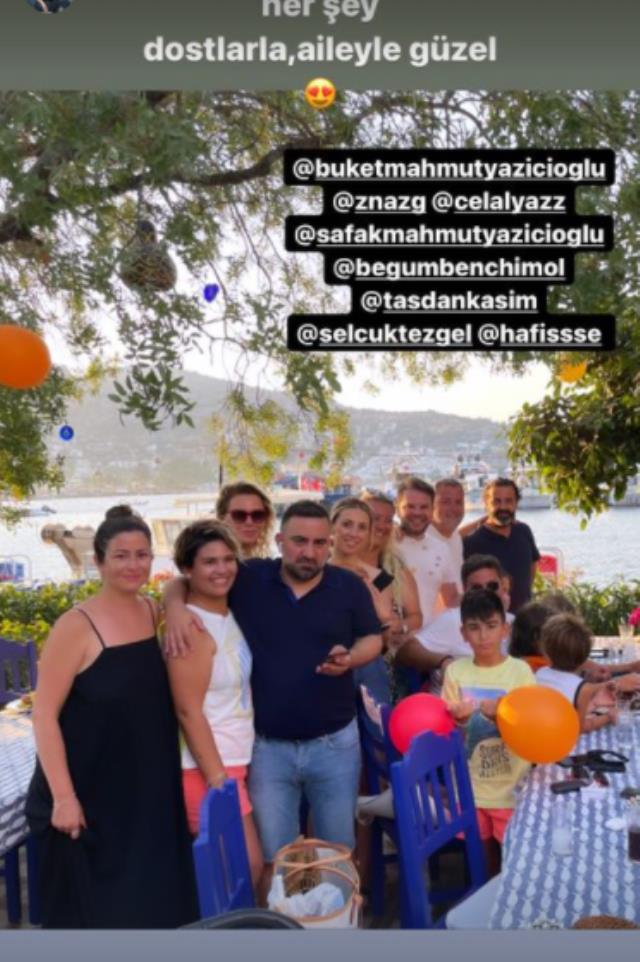 Mavi dekolteli bikinisiyle poz veren Ece Erken, aldığı kilolara dert yandı