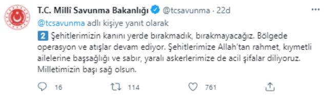 Son Dakika! Fırat Kalkanı bölgesinde 2 askerimizi şehit eden teröristlerden 7'si etkisiz hale getirildi