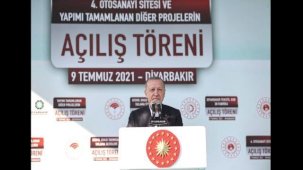 Cumhurbaşkanı Erdoğan: "Diyarbakır Cezaevi'ni yakında boşaltıyor ve kültür merkezi olarak hizmete sunuyoruz"